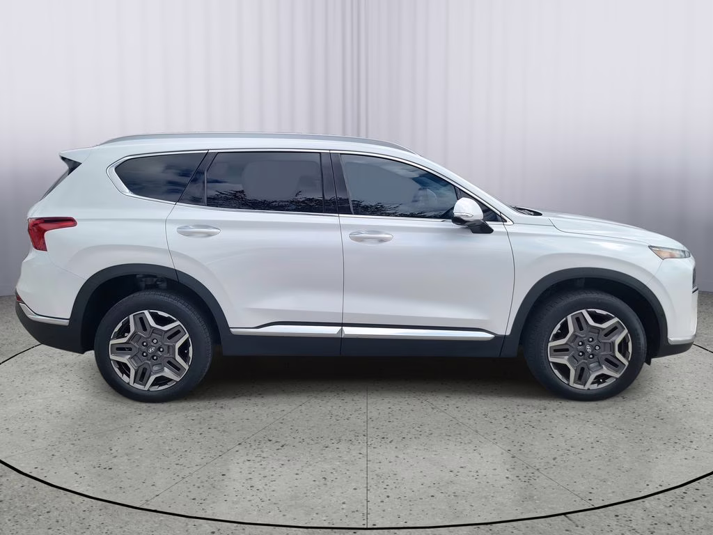 2022 Quartz White Hyundai Santa Fe Limited AWD SUV