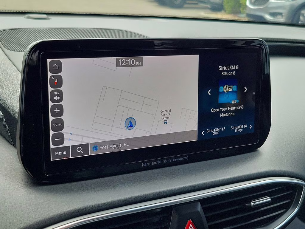 2022 Quartz White Hyundai Santa Fe Limited AWD SUV