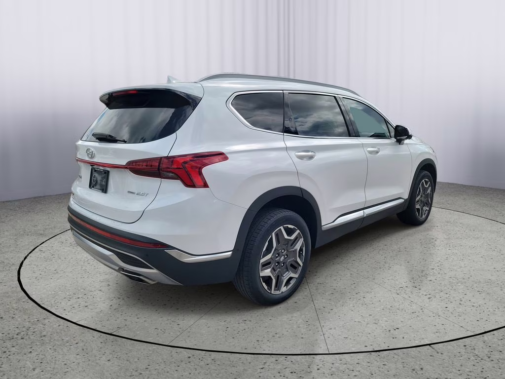 2022 Quartz White Hyundai Santa Fe Limited AWD SUV