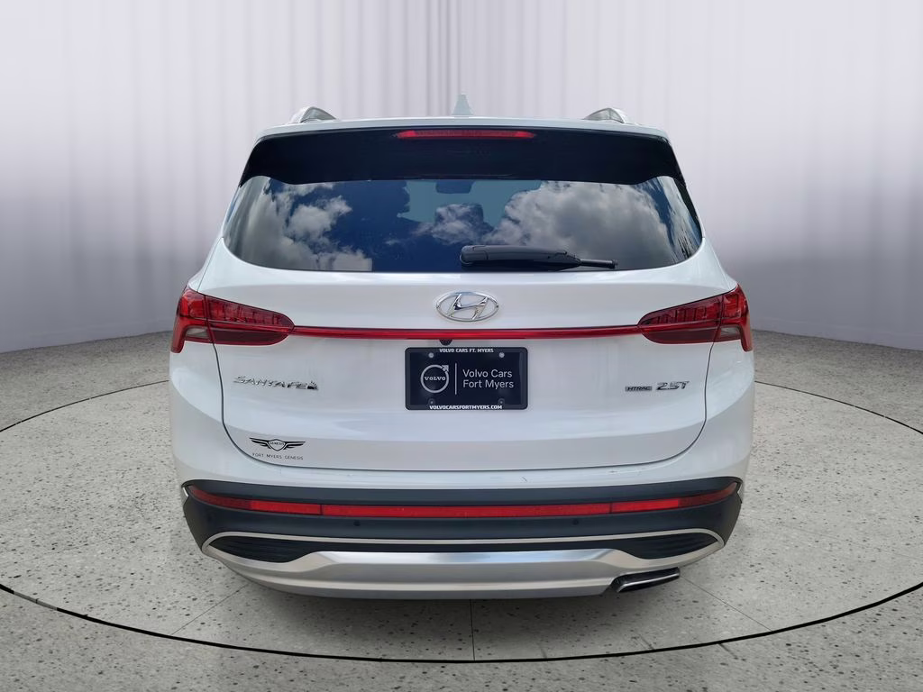 2022 Quartz White Hyundai Santa Fe Limited AWD SUV