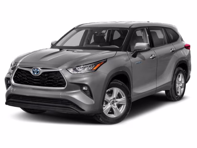 2022 Celestial Silver Metallic Toyota Highlander Hybrid XLE AWD SUV