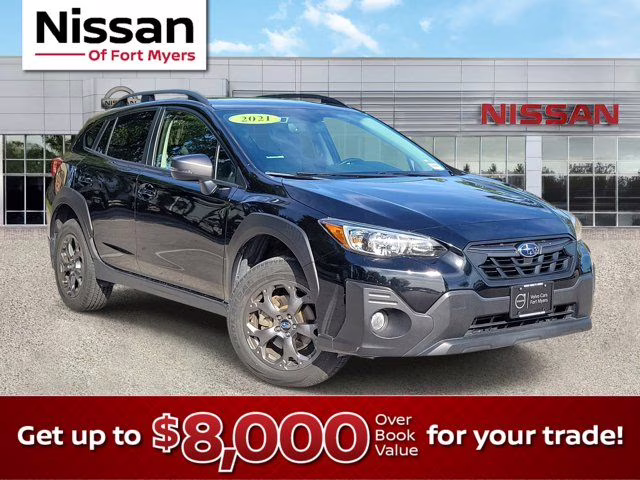 2021 Crystal Black Silica Subaru Crosstrek Sport AWD SUV