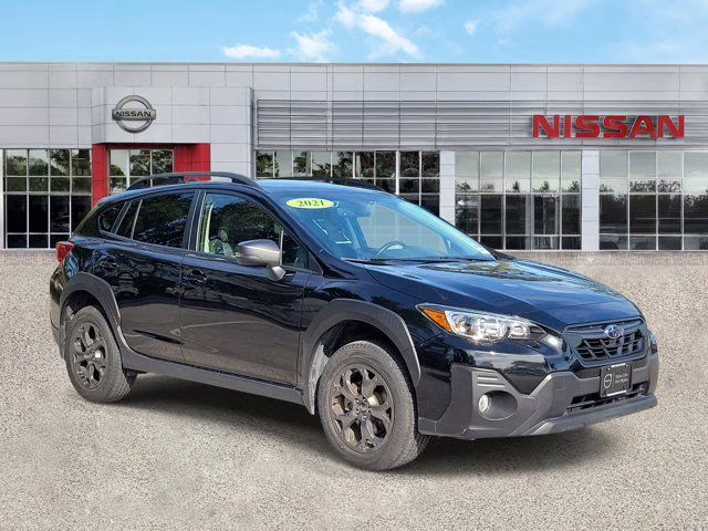 2021 Crystal Black Silica Subaru Crosstrek Sport AWD SUV
