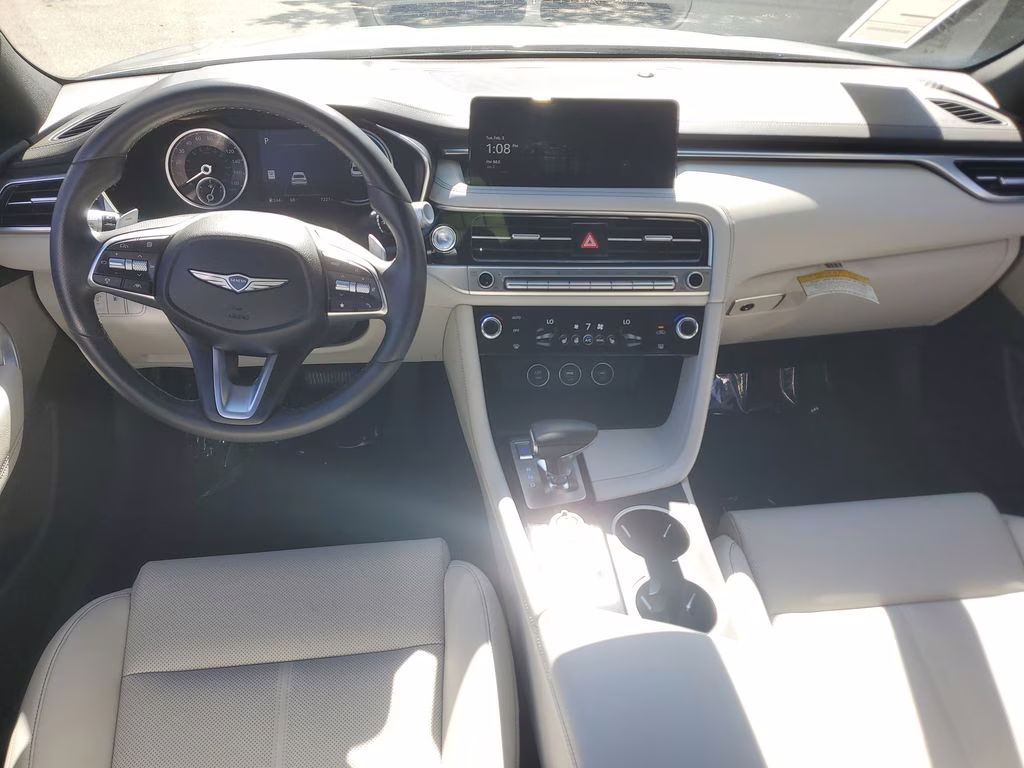 2025 Savile Silver Genesis G70 2.5T Certified AWD Sedan