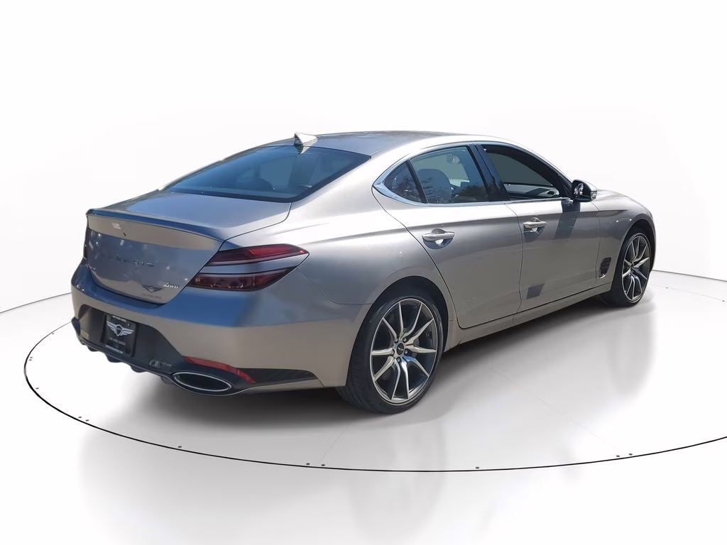 2025 Savile Silver Genesis G70 2.5T Certified AWD Sedan