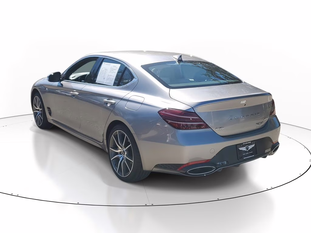 2025 Savile Silver Genesis G70 2.5T Certified AWD Sedan