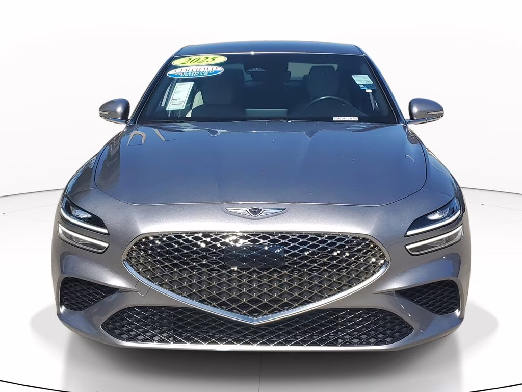 2025 Savile Silver Genesis G70 2.5T Certified AWD Sedan