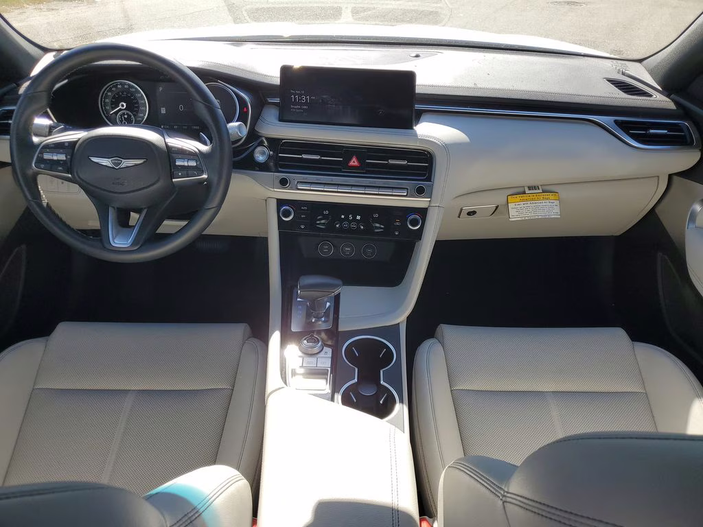 2025 Uyuni White Genesis G70 2.5T Certified RWD Sedan