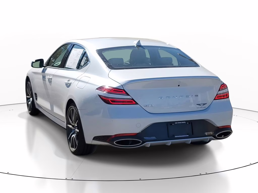 2025 Uyuni White Genesis G70 2.5T Certified RWD Sedan
