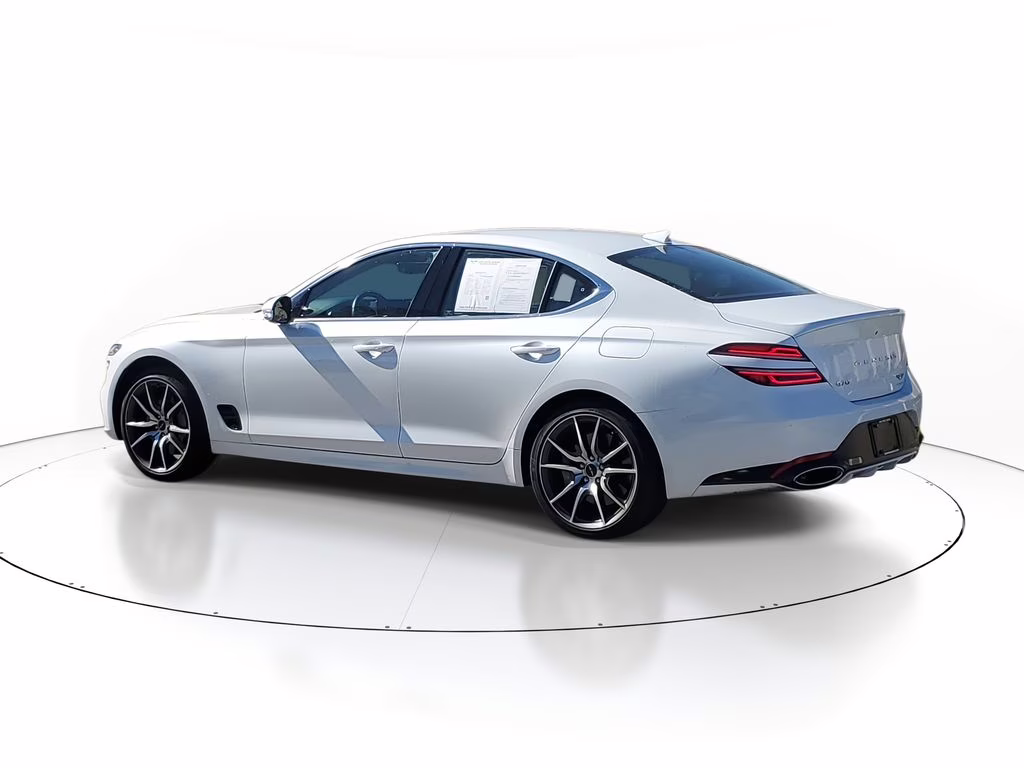 2025 Uyuni White Genesis G70 2.5T Certified RWD Sedan