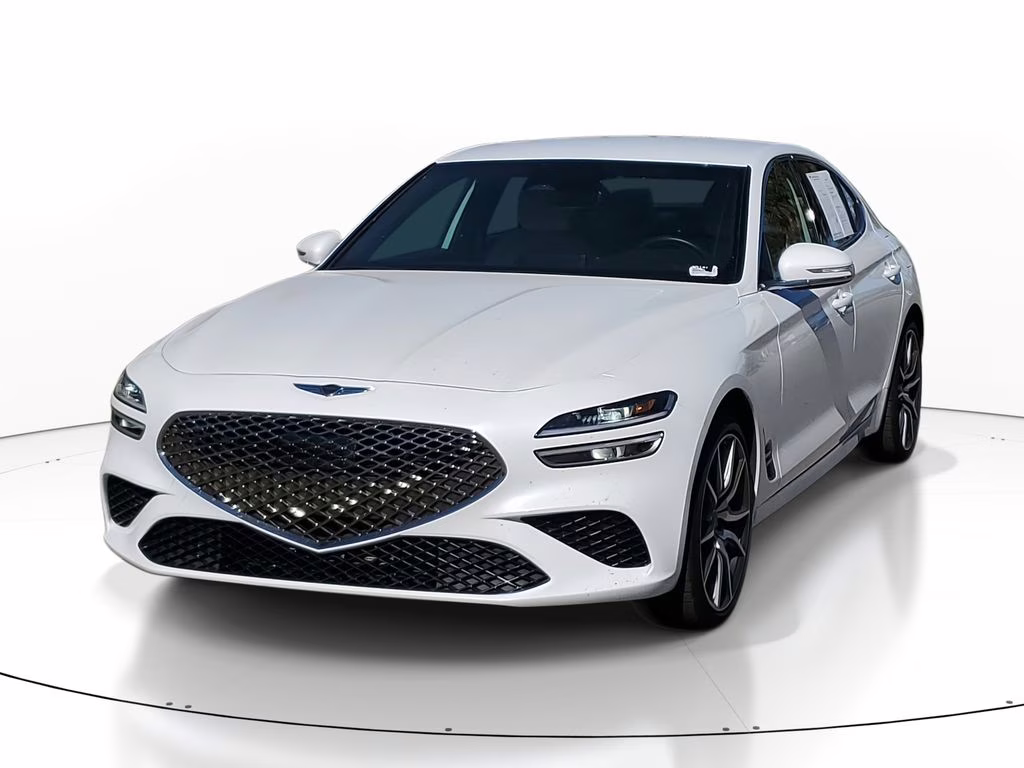2025 Uyuni White Genesis G70 2.5T Certified RWD Sedan