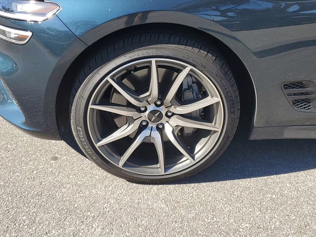 2025 Tasman Blue Genesis G70 2.5T Certified RWD Sedan