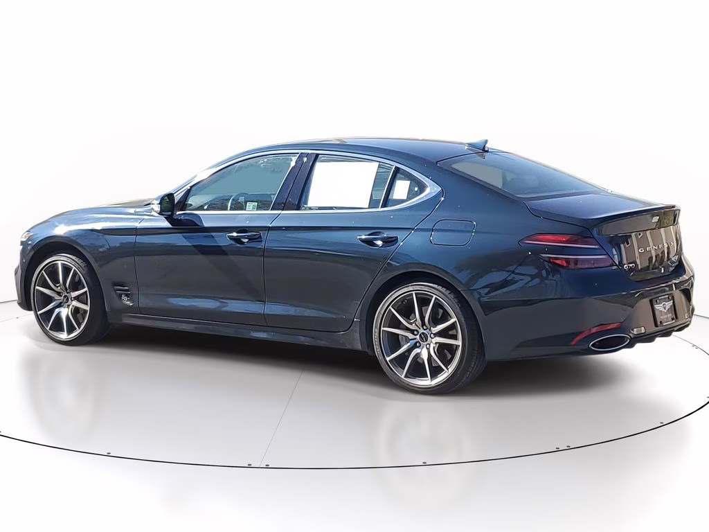 2025 Tasman Blue Genesis G70 2.5T Certified RWD Sedan