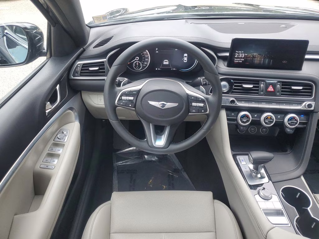 2023 Tasman Blue Genesis G70 2.0T Certified RWD Sedan