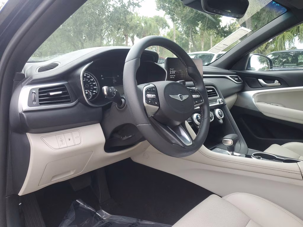 2023 Tasman Blue Genesis G70 2.0T Certified RWD Sedan