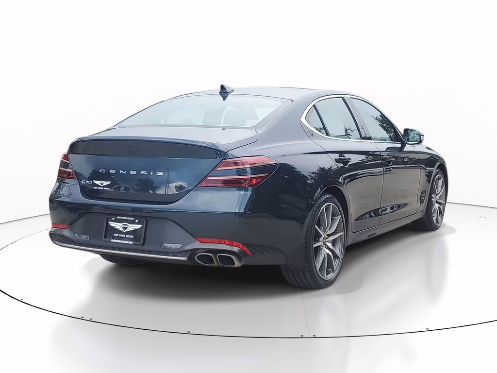 2023 Tasman Blue Genesis G70 2.0T Certified RWD Sedan