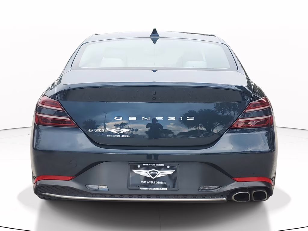 2023 Tasman Blue Genesis G70 2.0T Certified RWD Sedan