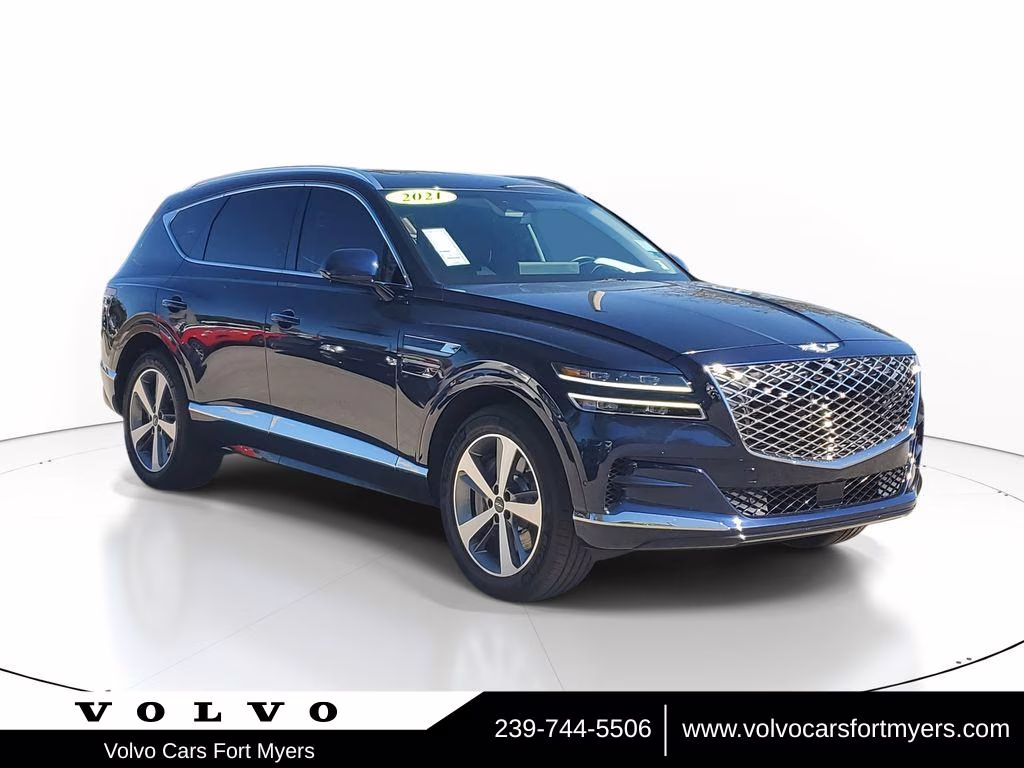 2021 Adriatic Blue Genesis GV80 3.5T (A8) AWD SUV