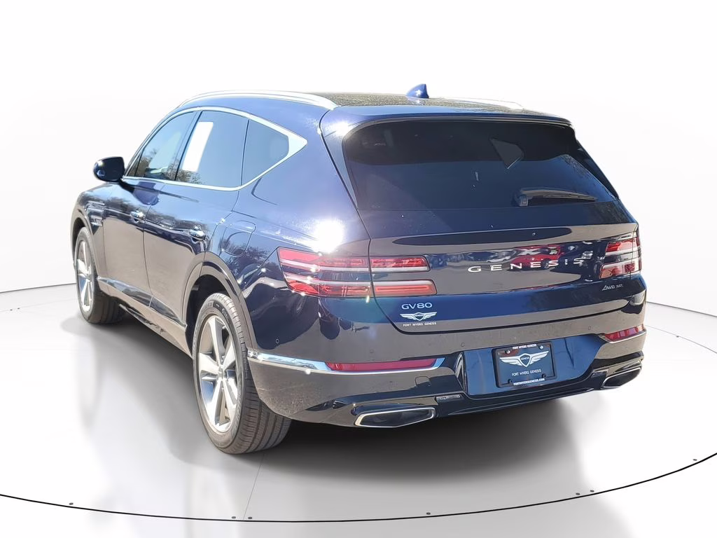 2021 Adriatic Blue Genesis GV80 3.5T (A8) AWD SUV