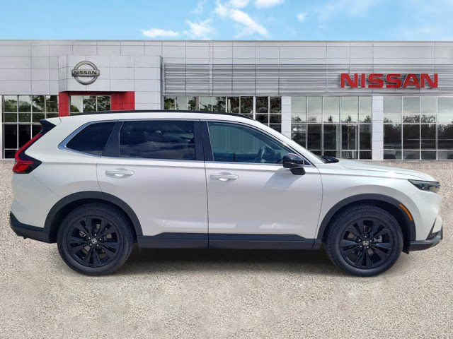 2024 Platinum White Pearl Honda CR-V Hybrid Sport Touring AWD SUV