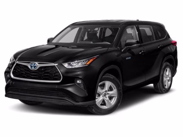 2022 Celestial Silver Metallic Toyota Highlander Hybrid XLE AWD SUV