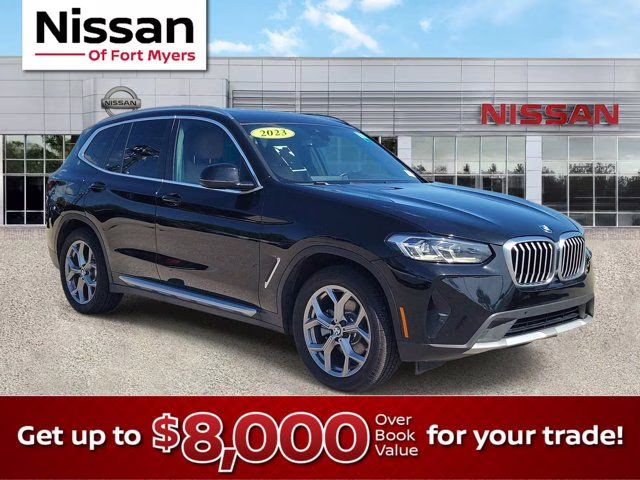 2023 Jet Black BMW X3 sDrive30i RWD SUV