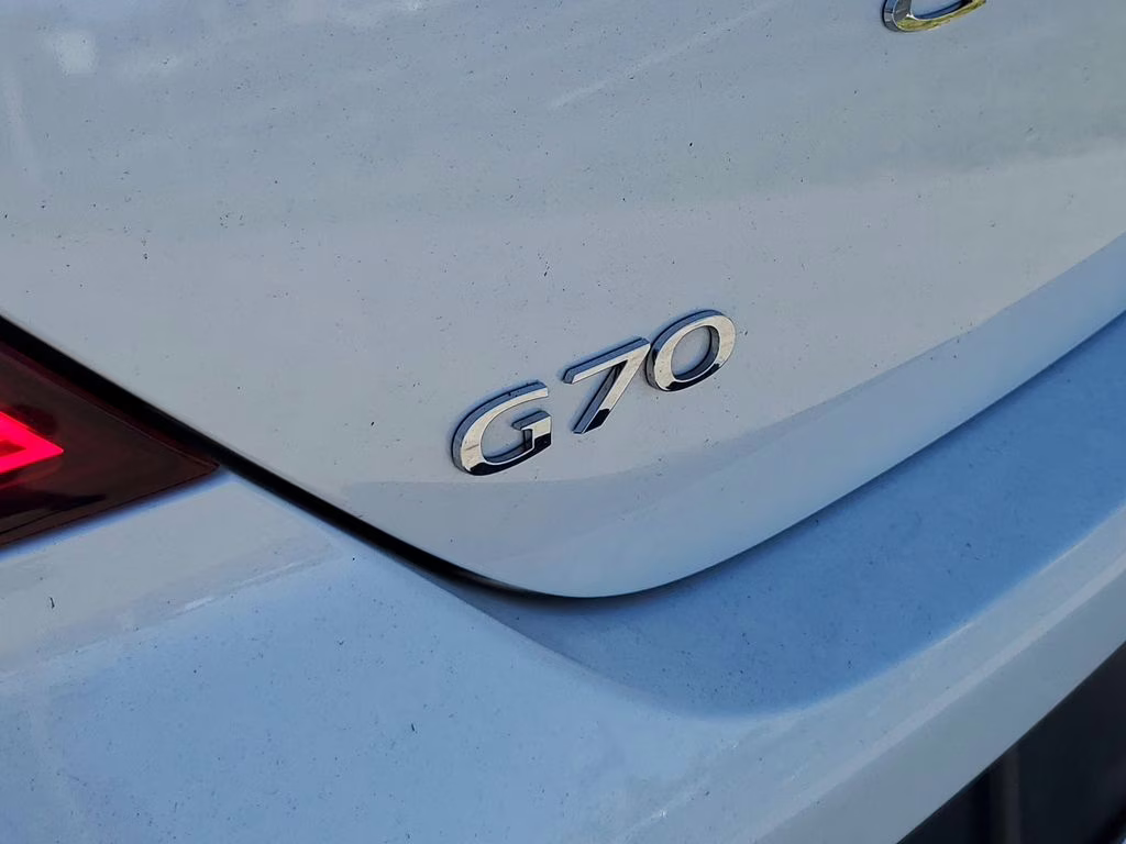 2025 Uyuni White Genesis G70 2.5T Certified RWD Sedan