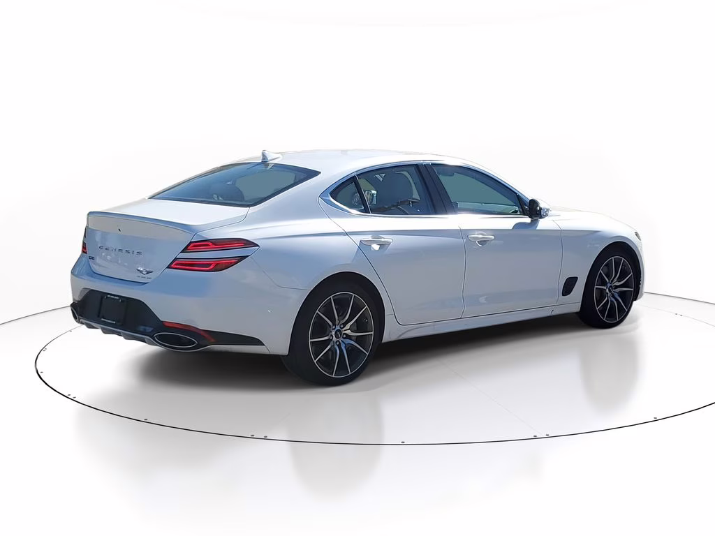 2025 Uyuni White Genesis G70 2.5T Certified RWD Sedan