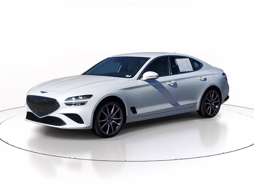 2025 Uyuni White Genesis G70 2.5T Certified RWD Sedan