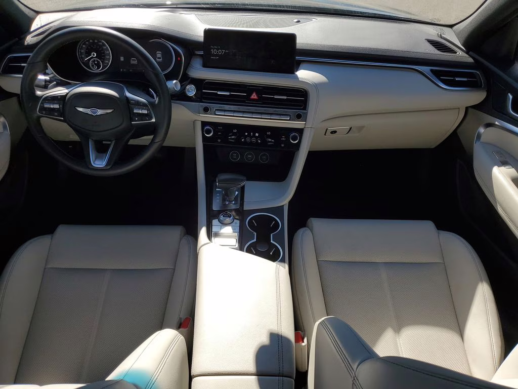 2025 Tasman Blue Genesis G70 2.5T Certified RWD Sedan