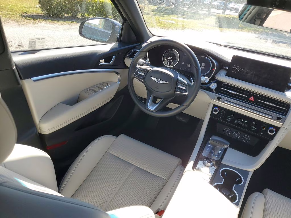 2025 Tasman Blue Genesis G70 2.5T Certified RWD Sedan