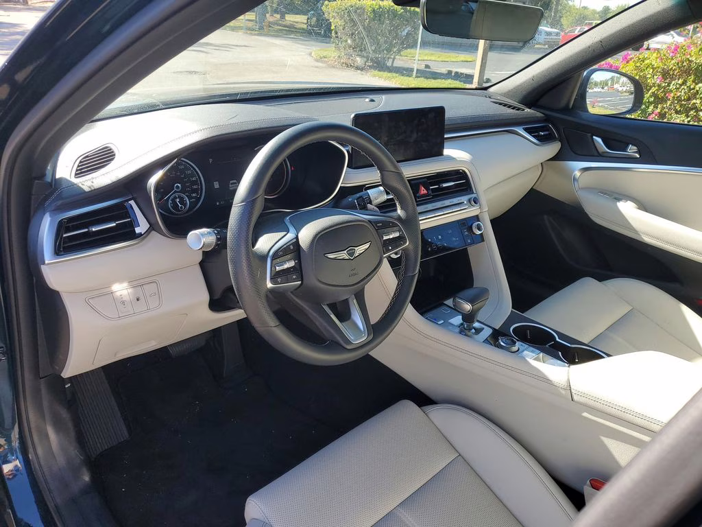 2025 Tasman Blue Genesis G70 2.5T Certified RWD Sedan
