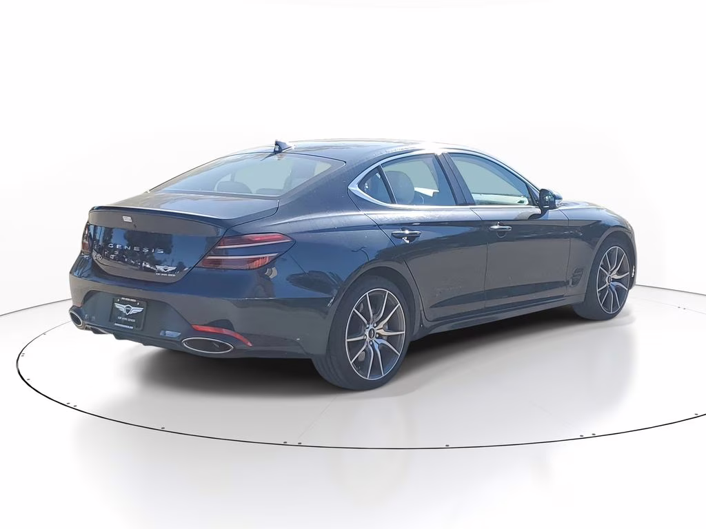 2025 Tasman Blue Genesis G70 2.5T Certified RWD Sedan