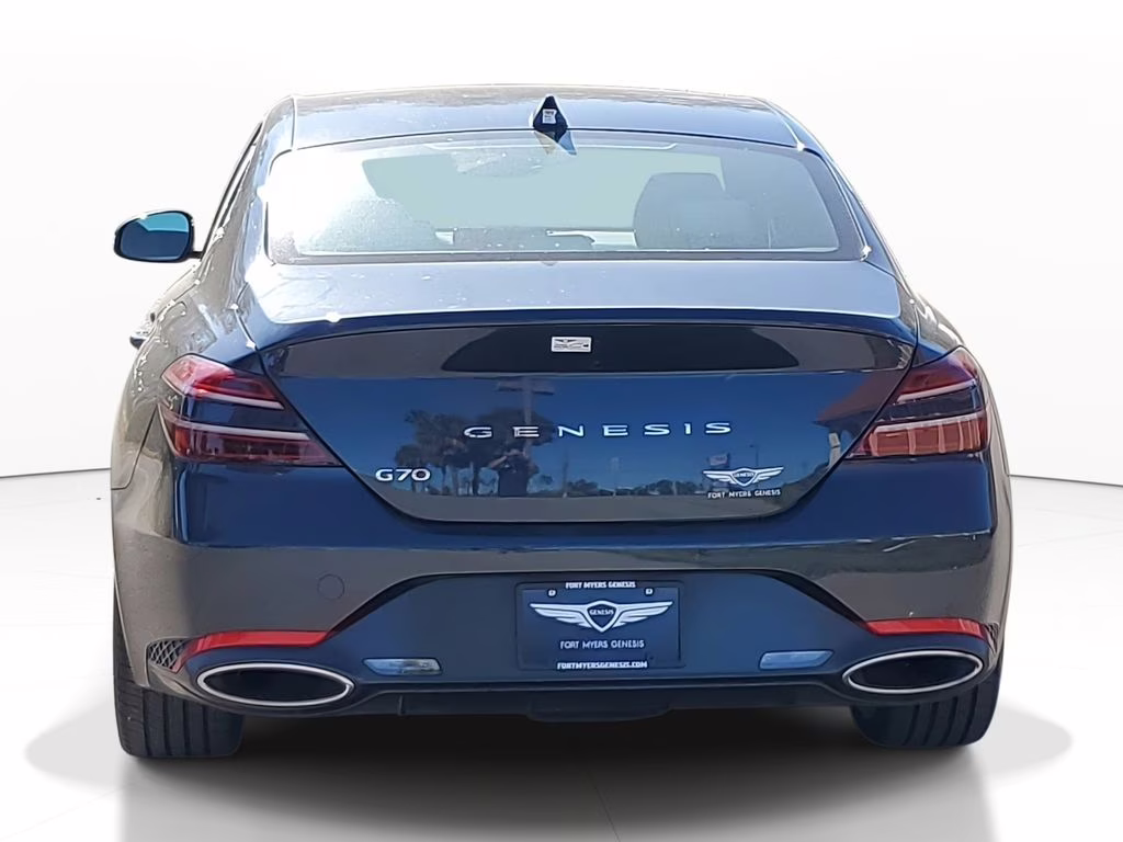 2025 Tasman Blue Genesis G70 2.5T Certified RWD Sedan