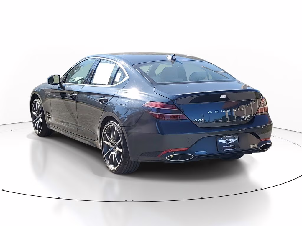 2025 Tasman Blue Genesis G70 2.5T Certified RWD Sedan