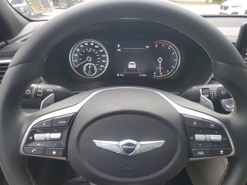 2023 Tasman Blue Genesis G70 2.0T Certified RWD Sedan