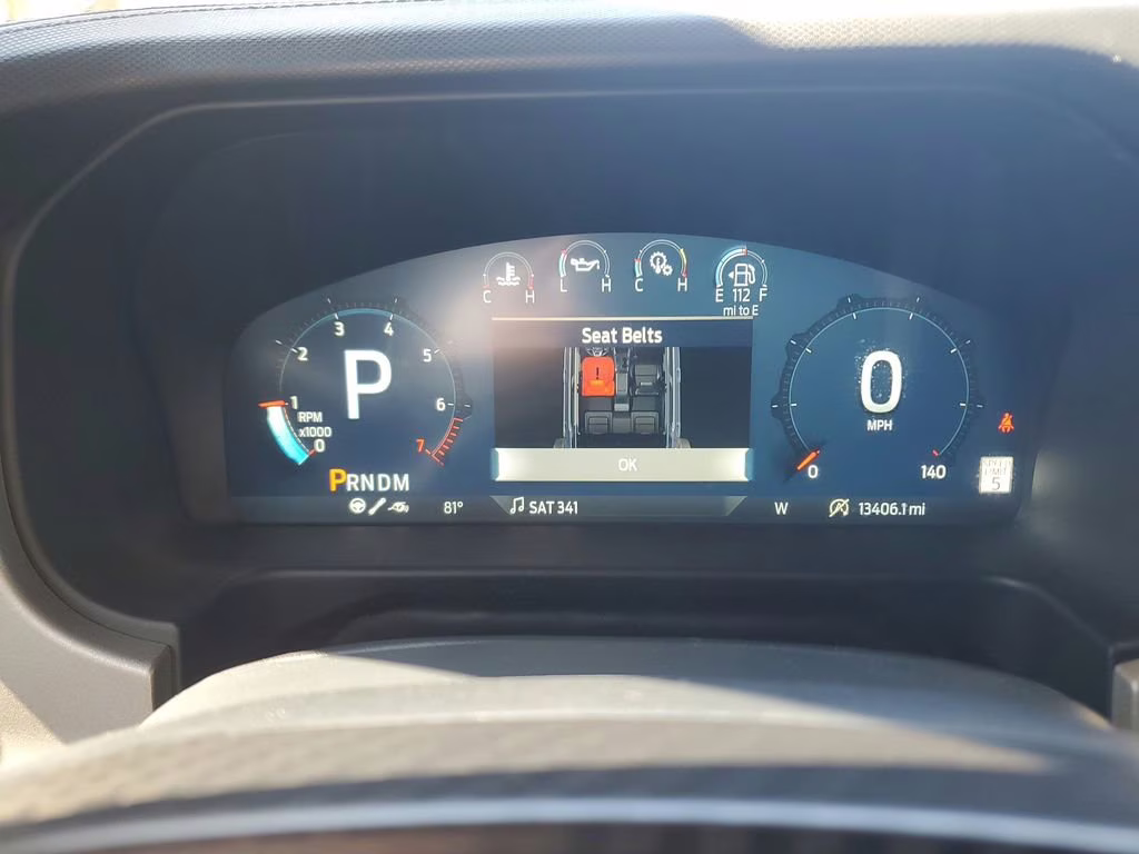 2023 Black Ford Bronco Raptor 4X4 Crossover