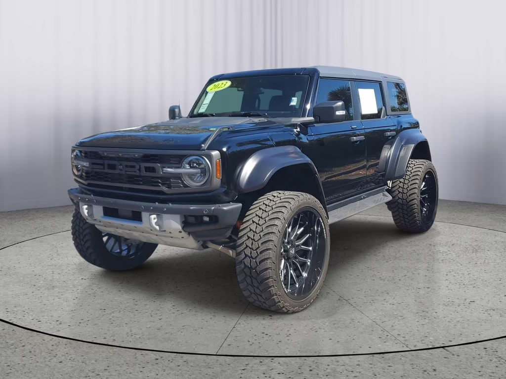 2023 Black Ford Bronco Raptor 4X4 Crossover