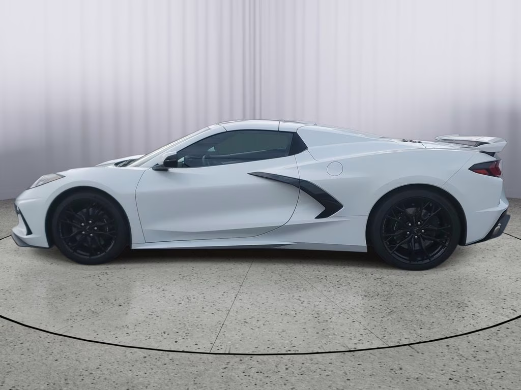 2025 Arctic White Chevrolet Corvette 3LT Convertible 1-Owner RWD Convertible