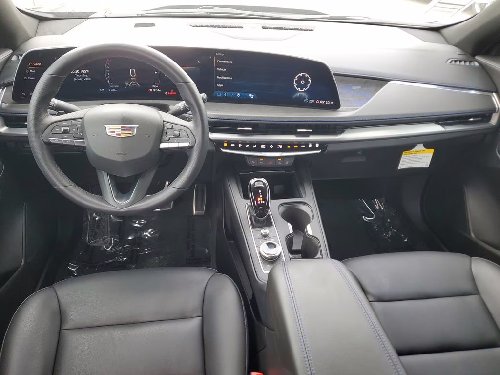 2025 Stellar Black Metallic Cadillac XT4 FWD Sport FWD SUV