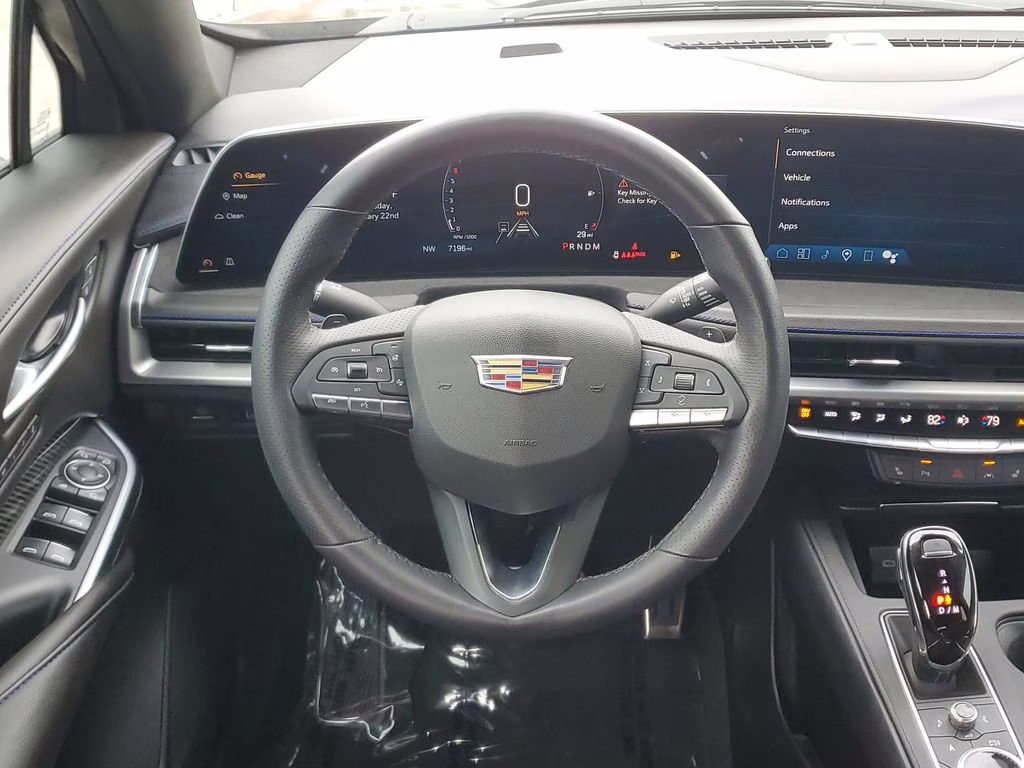 2025 Stellar Black Metallic Cadillac XT4 FWD Sport FWD SUV