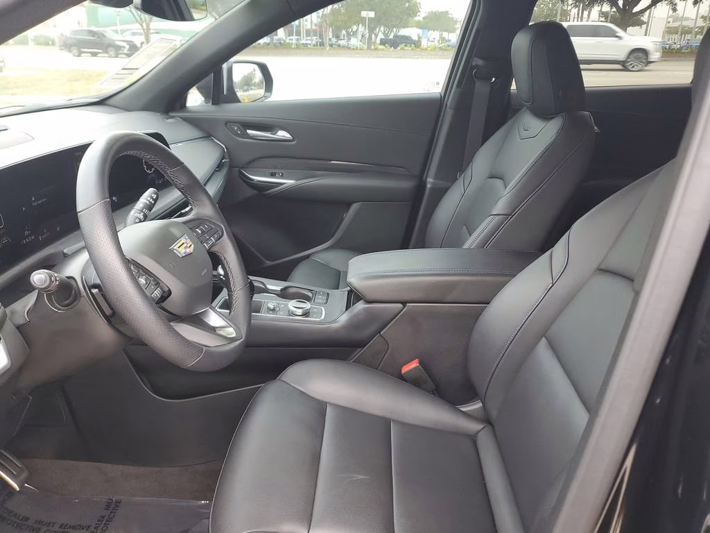 2025 Stellar Black Metallic Cadillac XT4 FWD Sport FWD SUV