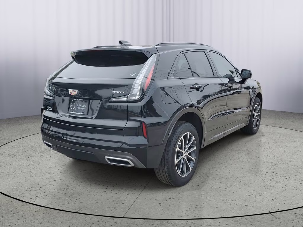 2025 Stellar Black Metallic Cadillac XT4 FWD Sport FWD SUV