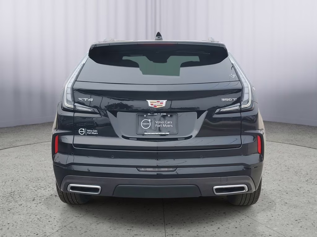 2025 Stellar Black Metallic Cadillac XT4 FWD Sport FWD SUV