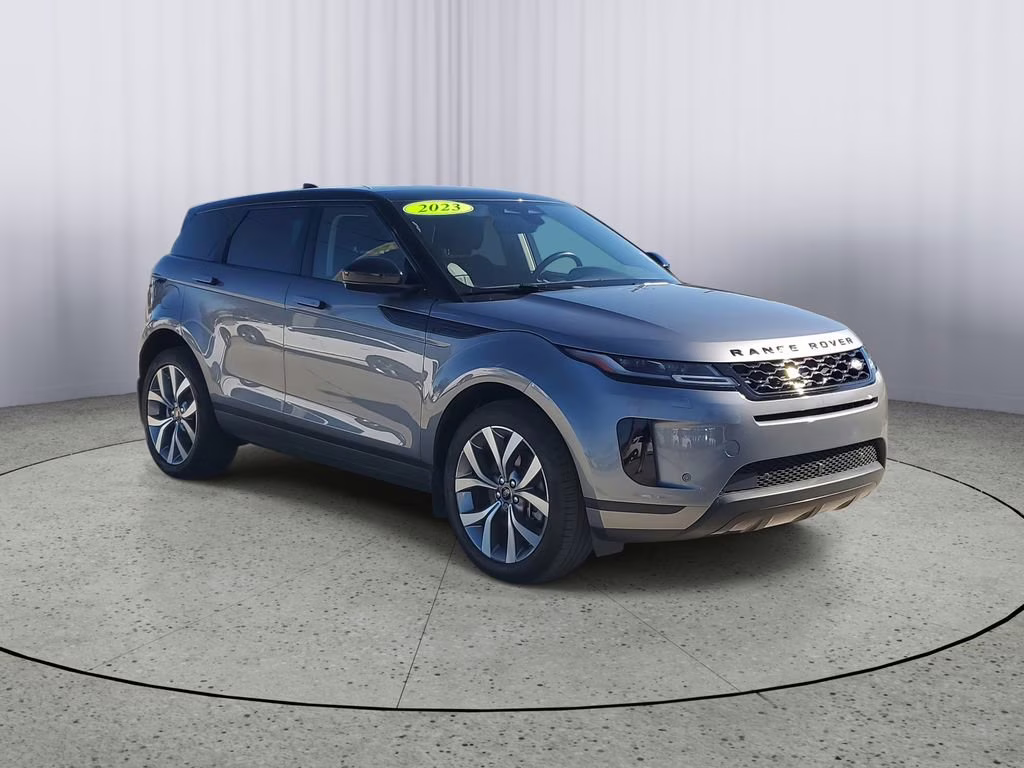 2023 Seoul Pearl Silver Metallic Land Rover Range Rover Evoque SE AWD SUV