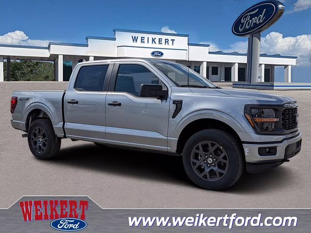 2026 Iconic Silver Metallic Ford F-150 STX 4X4 Truck