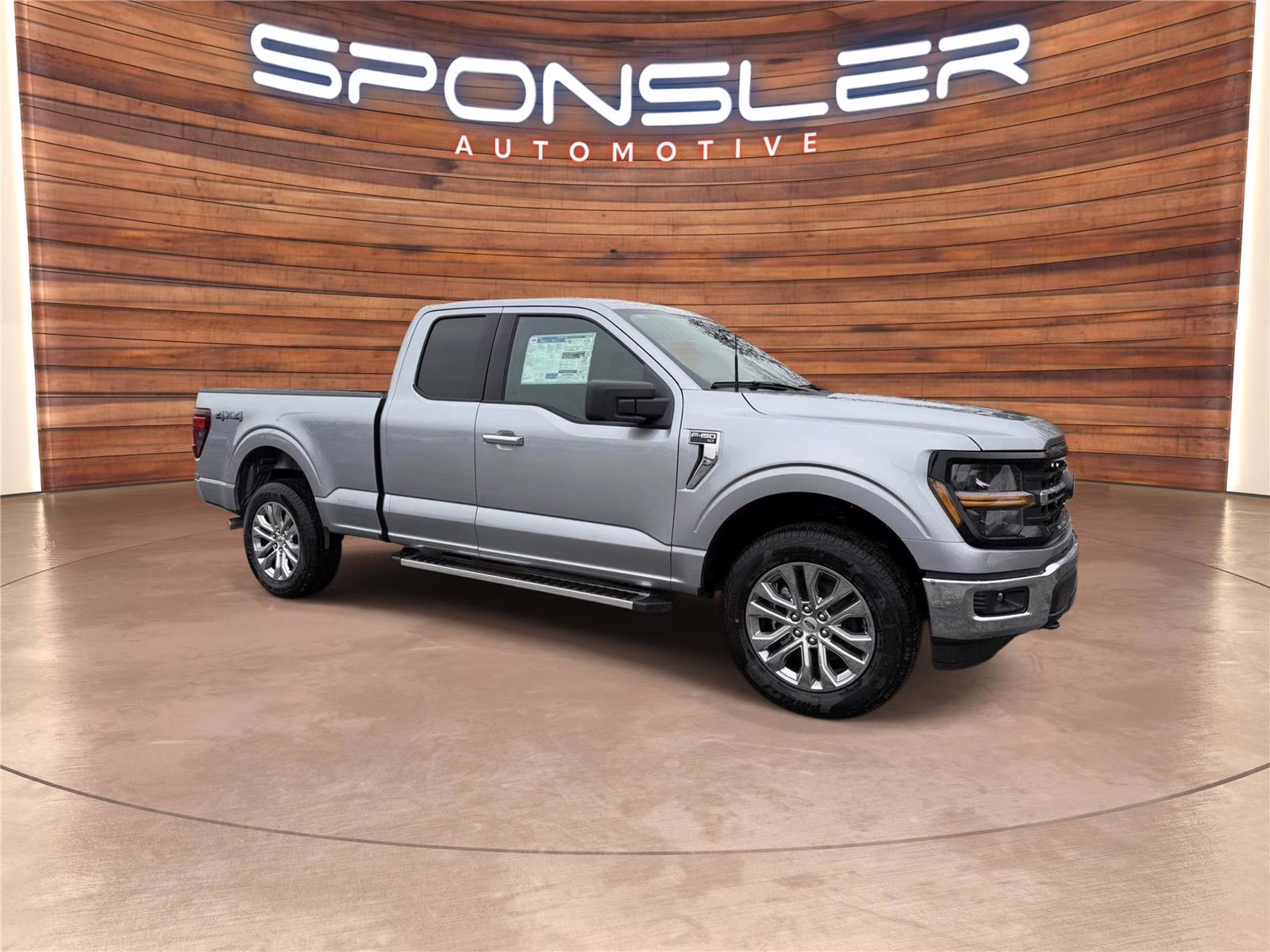 2026 Iconic Silver Metallic Ford F-150 XLT 4X4 Truck