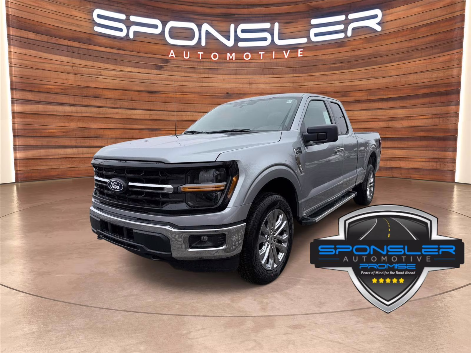 2026 Iconic Silver Metallic Ford F-150 XLT 4X4 Truck