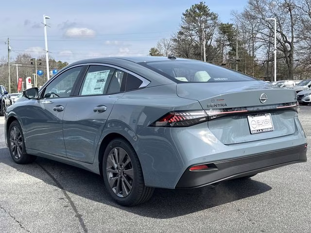 2026 Atlantic Gray Metallic Nissan Sentra SL FWD Sedan