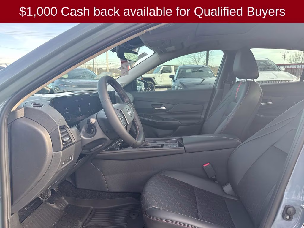 2026 Atlantic Gray Metallic Nissan Sentra SR FWD Sedan